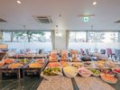 朝食会場