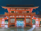 夜の京都(八坂神社)