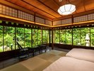 〔鶯宿亭〕寝室