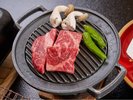 お料理グレードアッププランは和牛のステーキ付!
