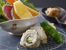 【季節の会席】秋(2026年9月〜11月)強肴 国産太刀魚チーズ磯部揚げ