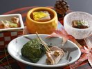 【特別会席】秋(2026年9月〜11月)前菜 熊野路秋の味覚