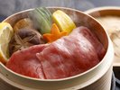 【特別会席】秋(2026年9月〜11月)台の物 熊野牛ロース蒸篭蒸し