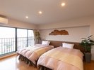 4階 絶景!ツインの半露天風呂付客室