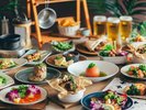 毎年行われる掛川城でのビアガーデン料理