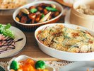 秋旬の食材を使ったバイキング