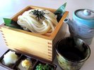 ざるうどん(夕食メニュー 一例)