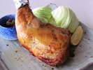 骨付き鶏(夕食メニュー 一例)