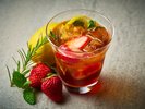 カフェメニュー/フルーツティーソーダ(期間限定)