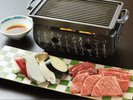 南信州牛焼肉会席の一例