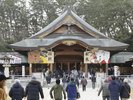 護国神社は初詣から七五三祝いまで、多くの新潟県民が訪れます。
