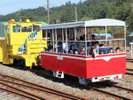 お子様も大喜び♪トロッコ列車体験