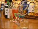 1階ラウンジバーえばぐりーんビール・サワー・日本酒・焼酎・カクテル・ウイスキー等をご提供いたします