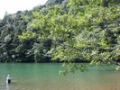 夏の湯の湖