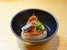 お夜ふかし茶漬け(トッピング一例)