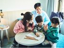 家族でくつろげるお部屋