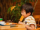 朝食ワッフル