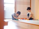 子供用貸出おもちゃご用意してます(数に限りがあります)
