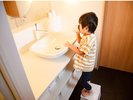 子供用踏み台を設置