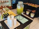 【ウェルカムドリンク】ホテルオリジナル冷製ぐり茶のサービス