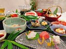 関白会席一例…時期や仕入れによって異なります