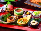 【季節の献立】大分の旬を堪能できる前菜の盛り合わせ(一例)