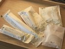 【温泉大浴場】大浴場にも各種アメニティーをご用意いたしております(一例)※姉妹館「ゆとりろ別府」
