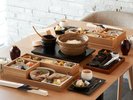 ◆朝食一例|伊豆山 佳ら久オリジナルブレンド米と、美味しさを引き立てる副菜を多数ご用意。
