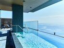 ◆展望露天風呂「想海」|刻々と移り変わる海景を眺めながら得られる心身の開放。