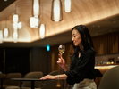◆ラウンジ 間 AWAI|昼はフリーフロータイムとして、フリードリンクやフィンガーフードのご提供。