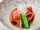 ◆夕食一例(六つ喜)|金目鯛の煮つけ ※写真は一例