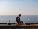 ◆足湯|美しい眺望に癒やされる「足湯」
