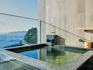 ◆デラックスルーム 露天風呂|相模湾の大海原を眺めながら愉しみ、心安らぐ時間を。