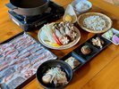 白金豚ときのこ鍋