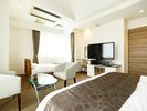 別府湾ビューデラックスダブル+シングル(上層階5階)