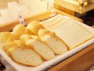 【朝食バイキング】トーストしてさらに美味しく!