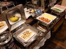 【朝食バイキング】少しずつ全ての種類をご堪能下さい。