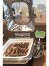 【日替り】焼き魚(シャケ)。シャケ、サバ、ホッケ、アカウオの日替り。