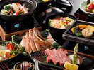 【夕食/牛蟹会席】蟹も牛も愉しめる会席プラン ※一例
