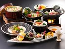 【夕食/基本会席】当館のスタンダードコースをお愉しみいただけます ※一例