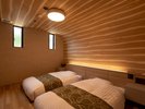 1階建て客室 ベッド