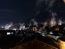 客室からの湯けむり※客室により眺望は異なります。