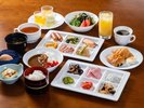朝食 バイキング