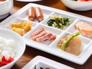 朝食 バイキング