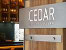 【CEDAR THE CHOP HOUSE & BAR】エントランス