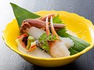 浜坂産活松葉蟹づくし | 新鮮な蟹の甘さと、プリプリの食感をお楽しみください。(造里)