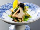 松茸懐石 | 秋の始まりを告げる一皿 松茸の香り立つ(先付)