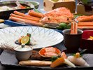 冬の極み懐石 | 冬の二大味覚、松葉蟹と天然ふぐの至高の懐石