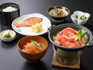 【朝食】日替わり陶板付和膳「三重県産豚肉の生姜焼き」