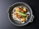 【朝食】日替わり陶板「肉豆腐」
